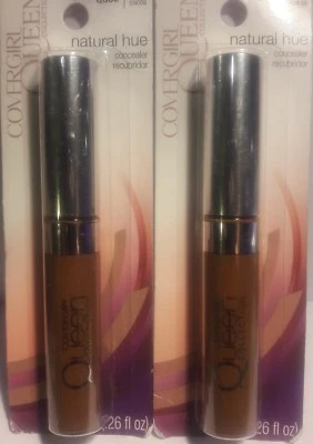 (2) Covergirl Queen Collection Natural Hue Concealer New & Sealed Q330 - Cocoa - Image 1 of 3