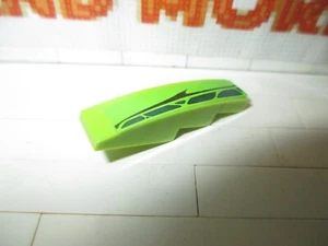 Lego - 1x Hang gebogen 1x4 4x1 dunkelgrün Schuppen Muster rechts 9443 61678pb043R - Bild 1 von 1