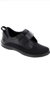 Apex Diabetic Men’s Size 9 W - A3200 Moore Balance Black Stretch Shoe New In Box - Picture 1 of 2