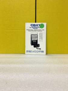Sencore CB41 Automatic CB Performance Tester Operation & Maintenance Manual - Picture 1 of 3