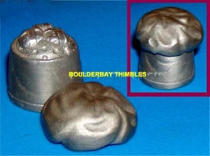 PEWTER TCC THIMBLE from CURIOSITY SET - Cottage Loaf Hot Cross Buns - Picture 1 of 1