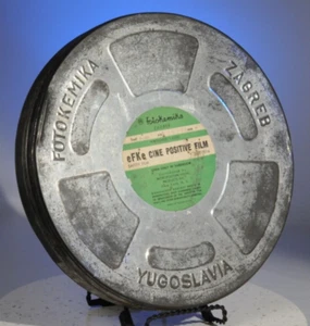 1000' Fotokemika Zagreb Yugoslavia Can for Media Room or Wall Decor - Picture 1 of 9