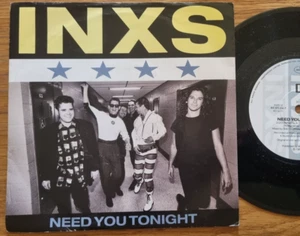 INXS - Need You Tonight 1987 Mercury Records 7” Vinyl Single Record - Bild 1 von 3