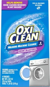 Limpiador de lavadora OxiClean 4ct con pestañas para chorro de olores - Imagen 1 de 3