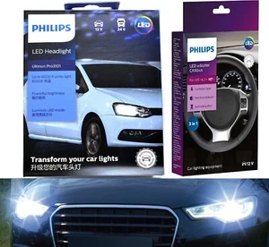 Philips Pro3101 LED White Canceler H7 Two Bulb Head Light Low Beam Replace Stock - Picture 1 of 22