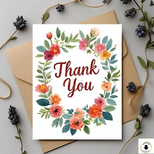 Digital  Thank You Card - Picture 1 of 1