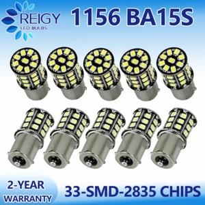 20PCS Super Bright White 1156 RV Trailer 33-SMD Car LED 1141 Interior Light Bulb - Picture 1 of 10