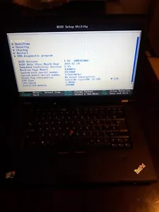 Lenovo Thinkpad T510 Laptop Core i5 M520. Für Teile (Ref: KC2J5).