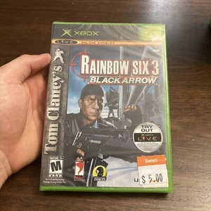 Brand New - Tom Clancy's Rainbow Six 3 Black Arrow (Microsoft Xbox, 2004) Sealed - Picture 1 of 4