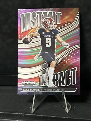 Jake Haener Rookie 2023 Panini Prizm Draft Picks Instant Impact SAINTS - Image 1 of 2