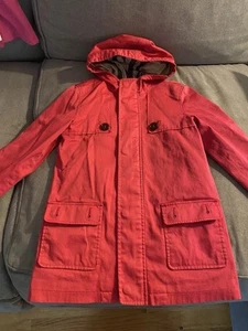 Burberry Children Kids Girls Pink Jacket Coat With Hood Sz 6Y - Picture 1 of 7