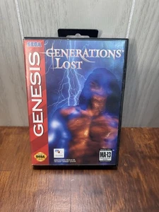 Generations Lost Sega Genesis CIB Works - Picture 1 of 3