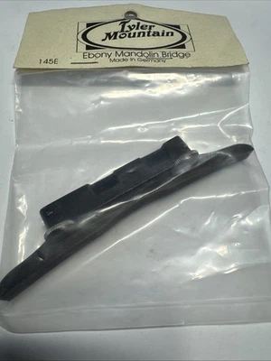 Puente Mandolina Tyler Mountain Ébano Altura Ajustable Tono Mejorado 145E Foto 1 de 4