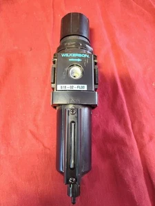 WILKERSON FILTER-REGULATOR B18-02-FL00 MICRON 125 PSI MAX 1/4" PORT SIZE - Picture 1 of 6