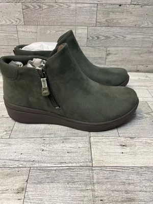 Ryka Lyrical Bootie Women's 8W Green Ankle Fabric - Image 1 of 4