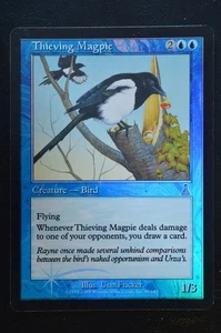 Magic The Gathering MTG THIEVING MAGPIE FOIL Urza's Destiny LP Lightly Played - Bild 1 von 2