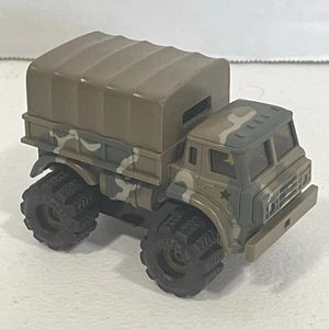Schaper Stomper Vintage 1980’s 4X4 Military Cargo Truck Works Dark Camo VIDEO - Bild 1 von 15