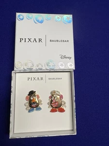 Baublebar Disney Toy Story Mr & Mrs Kartoffelkopf Ohrringe goldfarben Ohrstecker NEU - Bild 1 von 6