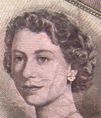 Canada 1 Dollar 1954 Devil Face Hairdo P66 0254i0  Elizabeth II Bank Money - Image 1 of 3