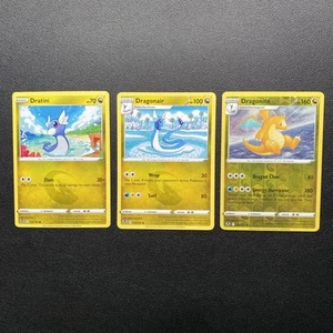 Pokémon TCG - Dragonite 131/195 - Silver Tempest - Dratini, Dragonair Evo Set - Bild 1 von 2