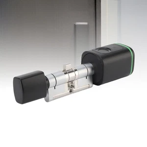 Lucchetto Ingresso Elettrico Smart Senza Chiave con 2 Chiavi Impronte Digitali BT Lock Cylindeer Fit - Foto 1 di 12