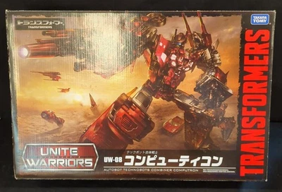 Takara Tomy Transformers Unite Warriors UW08 Computron Computecon Figure - Image 1 of 4