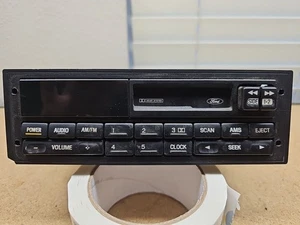 Ford Ranger Explorer Mustang OEM Cassette Radio 1993-1996 F6UF-19B132-AA - Picture 1 of 7