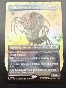 MTG  AVATAR Koh, The Face Stealer Borderless Foil  M0320 NM  - Picture 1 of 2