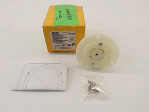 Hubbell HBL2816 Flanged Receptacle 30A 120/208VAC Insulgrip HBL Twist-Lock - ... - Picture 1 of 11