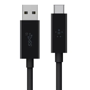 Belkin USB 3.1 USB-C TO USB A (3.1) USB-A - USB-C, 0.9m, 0.9 m, F2CU029BT1M-BLK  - Picture 1 of 7