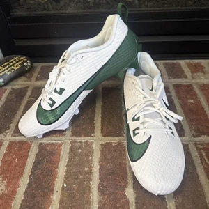 Nike Vapor Edge Speed 360 2 Football Cleats Size 13 Green & White Low - Picture 1 of 9