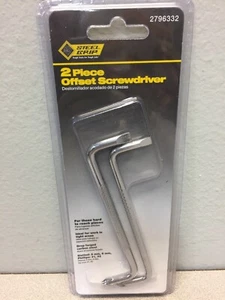 Steel Grip DR76550 2 pc. Phillips/Slotted Offset Screwdriver Set - Picture 1 of 2