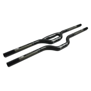 25.4/31.8mm Full Carbon Fiber Handlebar Mountain Folding Bike Rise Bar Handlebar - Picture 1 of 16