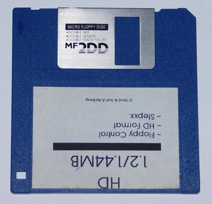 HD 1.2/1,44MB Software HD-Modul Sptexx Atari ST 720kB Floppy Disk 3,5" Diskette - Bild 1 von 1