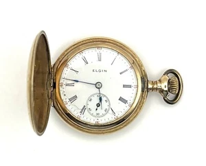 Elgin 1910 Pocket Watch Grade 320 Class 116 0S 7J GF Philadelphia 20 Year Case - Picture 1 of 14