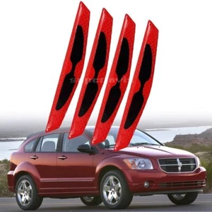4pcs Door Anti-collision Strip Warning Decorative Sticker For Dodge Caliber - Picture 1 of 16