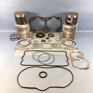 POLARIS 800 2008-2010 PISTONS GASKET KIT DRAGON RMK RUSH RMK ASSAULT SWITCHBACK - Picture 1 of 12