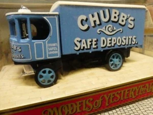 Matchbox Yesteryear Garrett Steam 1929 Chubbs Safe Deposits Y37 - Bild 1 von 2