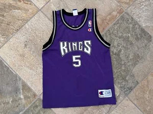 Vintage Sacramento Kings Hedo Turkoglu Champion Basketball Jersey, Youth Large - Picture 1 of 8