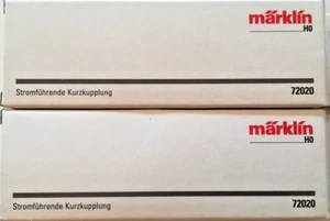 Märklin H0,  2 x stromführende Kurzkupplung, Nr.: 72020, neu, 0VP - Bild 1 von 1