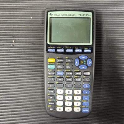Texas Instruments TI-83 Plus Grafikrechner Grafik Rechner - Gebraucht,Funktional - Bild 1 von 4