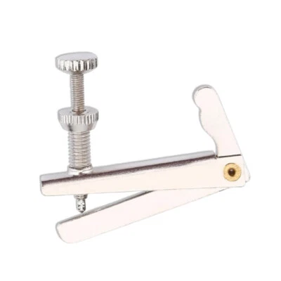 4-Pack Violin Fine Tuners: Silvery Design, Fit 3/4 and 4/4 Violins - Image 1 of 4
