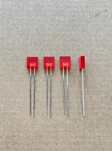 50 Stück LED - HLMP-0301 - Avago - CAT "G" - rot - Picture 1 of 2