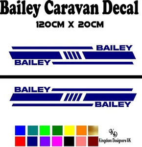 Bailey Side Stripe Decal for caravan/motorhome/campervan - Picture 1 of 3