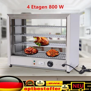 Heiße Theke, Warmhaltevitrine, Aufsatzvitrine Imbiss,Tankstelle, Gastro, bis 85° - Bild 1 von 12