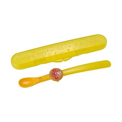 LEC Anpanman Baby Food Spoon S Free Shipping with Tracking number New from Japan Cover