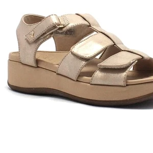 Open Heel Women's Wedge with Hook and Loop Straps – Fashion Meets Comfort - Picture 1 of 8