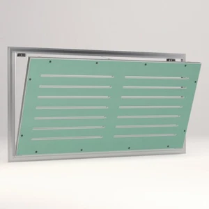 Botole di ispezione con asole per aerazione-sportello removibile per cartongesso - Foto 1 di 8