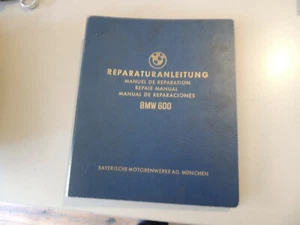 Werkstatthandbuch BMW 600 Repair shop manual de taller manuel d`atelier 12.1958 - Bild 1 von 12