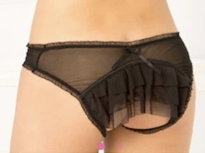 René Rofé Slip ouvert Schwarz Gr.S/M NEU - Bild 1 von 4